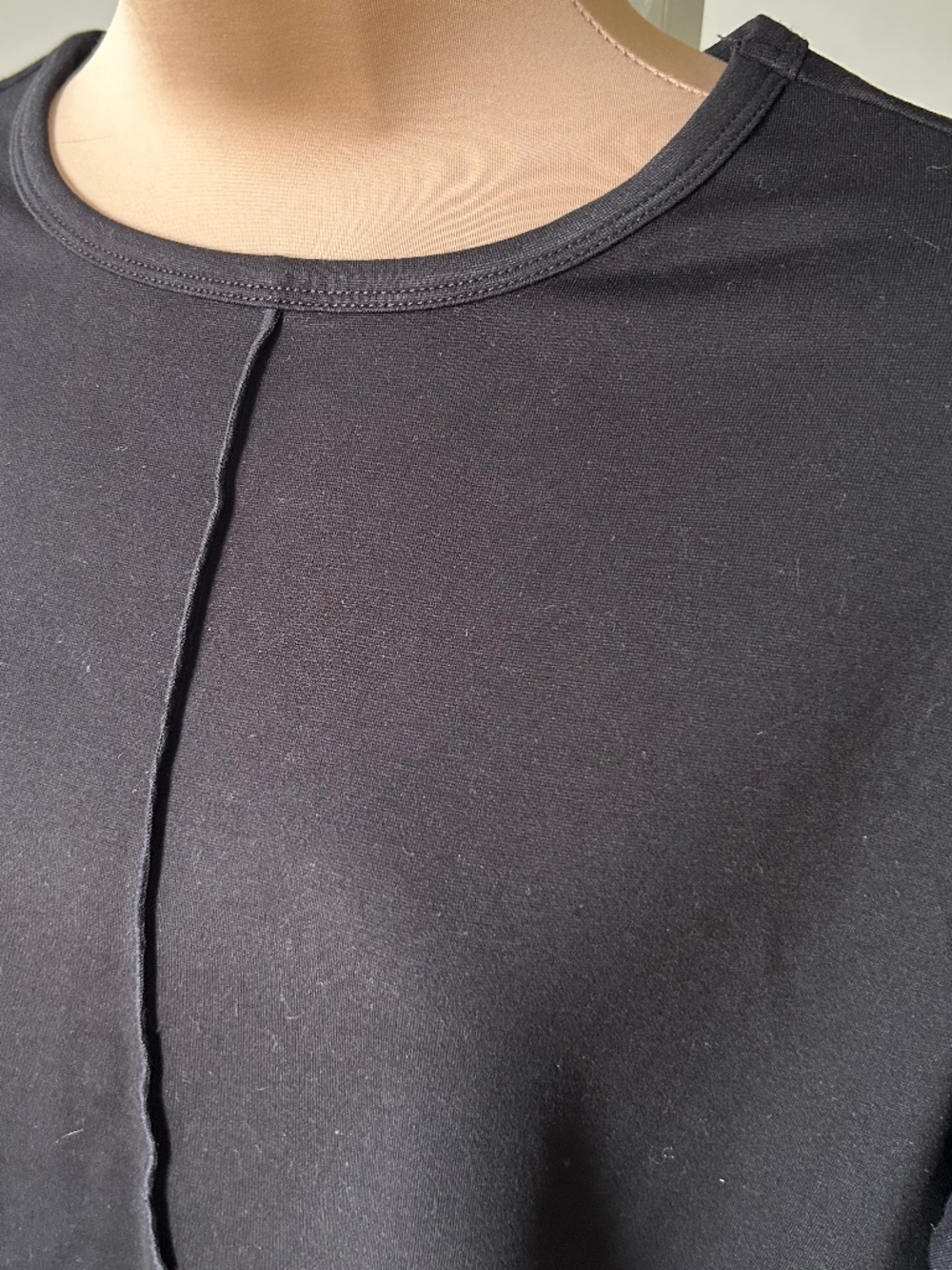JONES NEW YORK Serenity Knit 3/4 Dolman Seam Detail Tunic Top Size SP NWOT - Picture 6 of 12